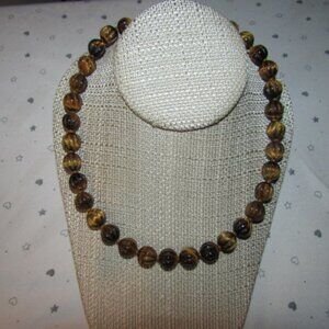 Beautiful Tigers Eye Necklace